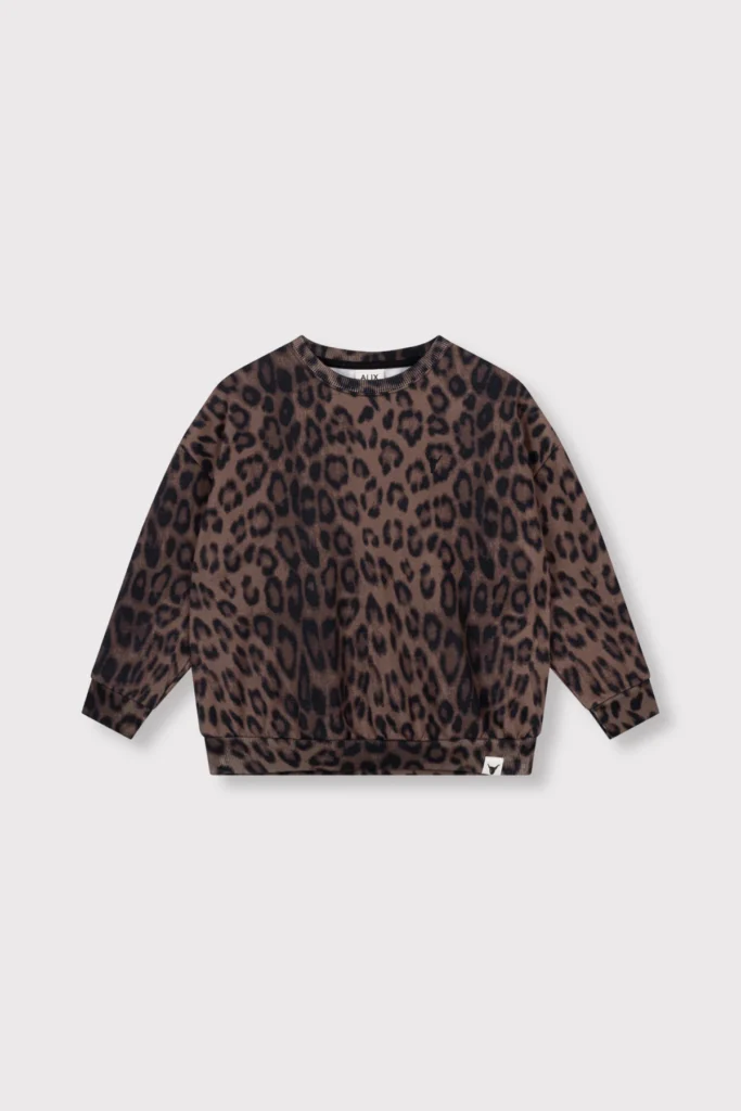 Alix Mini KNITTED LEOPARD SWEATER Animal