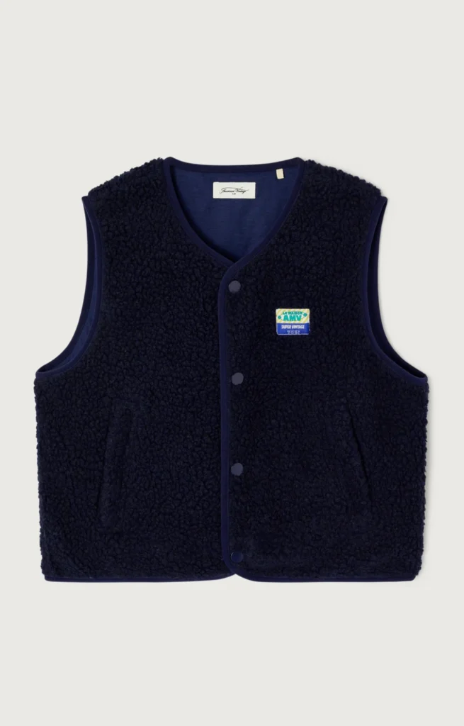 American Vintage HOKTOWN CARDIGAN Navy