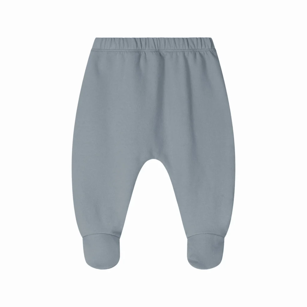 Gray Label BABY BALLOON FIT FOOTIES GOTS Stone Gray