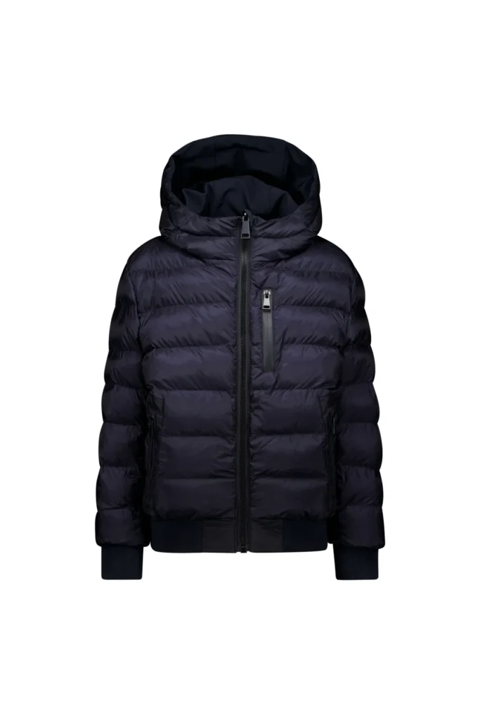 Airforce HOODED REVERSIBLE JACKET Dark Navy Blue